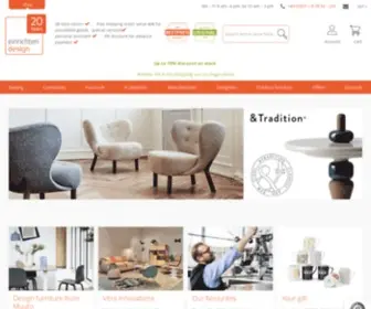 Einrichten-Design.com(Designer Furniture and Luminaires at einrichten) Screenshot