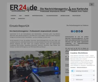 Einsatzreport24.de(News) Screenshot
