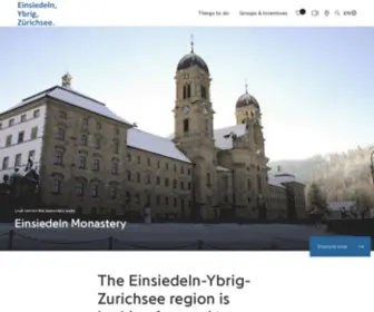 Einsiedeln-Tourismus.ch(Einsiedeln (de)) Screenshot