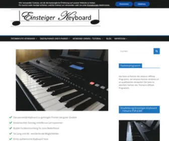 Einsteiger-Keyboard.de(⭐️ Die besten Keyboards für Anfänger) Screenshot