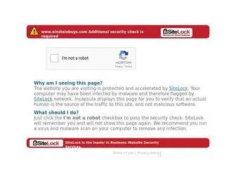 Einsteinbuys.com(Home) Screenshot