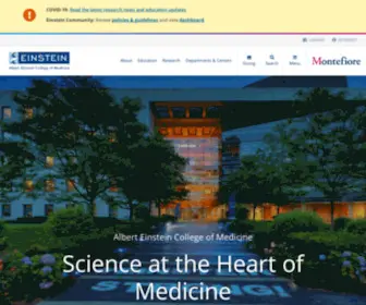 Einsteinmed.edu(Albert Einstein College of Medicine) Screenshot
