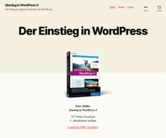 Einstieg-IN-WP.de(Einstieg in WordPress 5) Screenshot