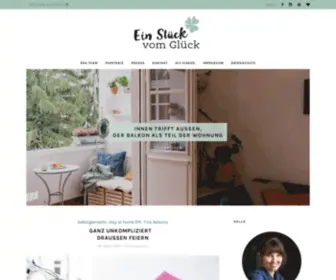 EinstueckvomGlueck.com(Ein) Screenshot