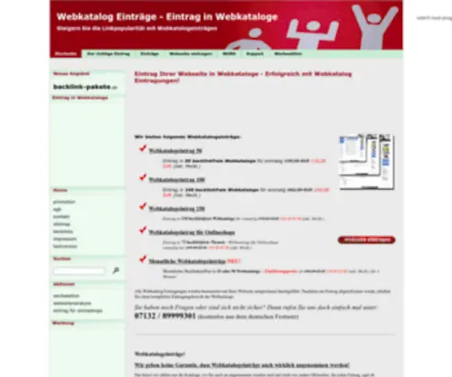 Eintrag-IN-Webkataloge.de(Webkatalogeinträge) Screenshot