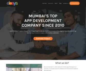 Eiosys.com(Top App Development Company in India) Screenshot