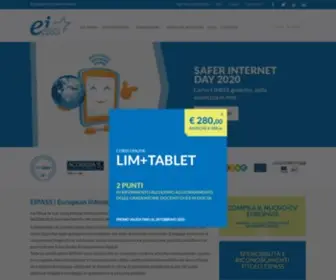 Eipass.com(Certificazione informatica europea) Screenshot