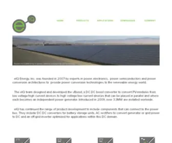 EiqEnergy.com(EiqEnergy) Screenshot