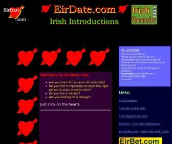 Eirdate.com(Eir Date.com) Screenshot