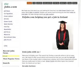 Eirjobs.com(Eirjobs) Screenshot