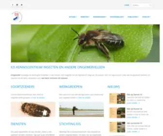 Eis-Nederland.nl(EIS-Kenniscentrum Insecten) Screenshot