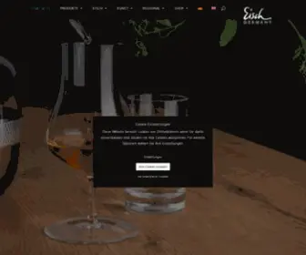 Eisch.de(Glashütte Eisch) Screenshot