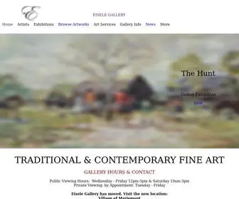 Eiselefineart.com(Art Gallery) Screenshot