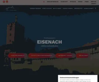 Eisenach.info(Tourist-Information Eisenach) Screenshot