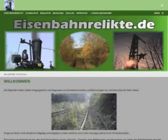 Eisenbahnrelikte.de(Döbeln) Screenshot