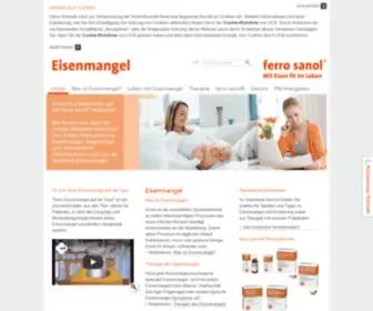 Eisenmangel.de(Eisenmangel) Screenshot