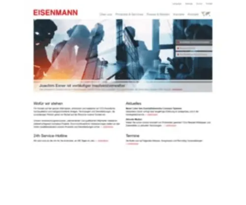 Eisenmann.de(Eisenmann SE) Screenshot