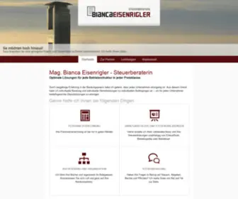 Eisenrigler.at(Bianca Eisenrigler) Screenshot