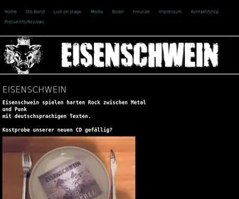 Eisenschwein.rocks(#eisenschwein) Screenshot