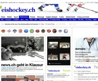 Eishockey.ch(Nati startet nach Mass in die WM) Screenshot