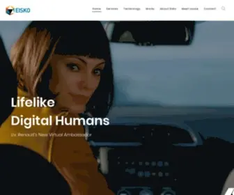 Eisko.com(Digital Human Services) Screenshot