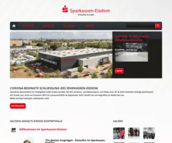 Eislaufen-IN-Halle.de(Sparkassen-Eisdom Halle (Saale)) Screenshot