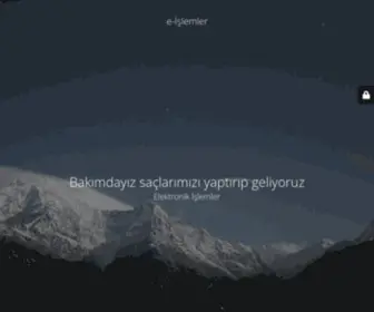 Eislemler.com(Bakımdayız) Screenshot