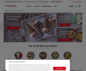 Eismann.de(Shop für Genuss) Screenshot