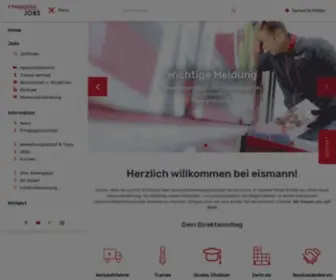 Eismannjobs.de(Traumjobs bei eismann) Screenshot