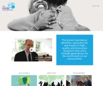 Eisnerfoundation.org Screenshot