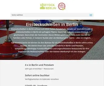 Eisstock-Berlin.de(Eisstockschießen) Screenshot