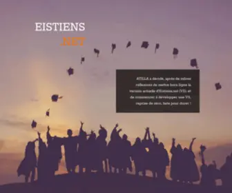 Eistiens.net(Le Portail des Etudiants et des Associations de l'Eisti) Screenshot