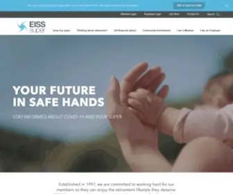 Eisuper.com.au(EISS Super) Screenshot