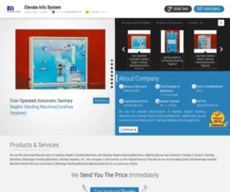 Eisvending.com(Elevate Info System) Screenshot