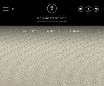 Eiswerkstatt.ch(Eiswerkstatt Gelateria Altes Tramdepot Bern) Screenshot