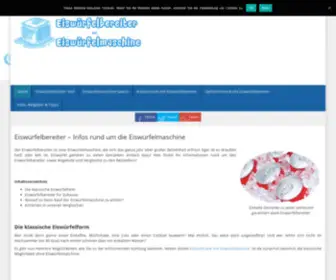 Eiswuerfelbereiter24.com(Eiswürfelbereiter und Eiswürfelmaschine) Screenshot