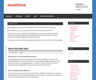 Eiszeit2030.de(Informationen) Screenshot