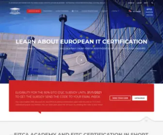Eitca.org(EITCA Academy) Screenshot
