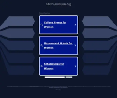 EitcFoundation.org(EITC Foundation) Screenshot