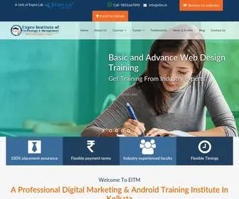 Eitm.in(Digital Marketing & Androind Training Institute in Kolkata) Screenshot