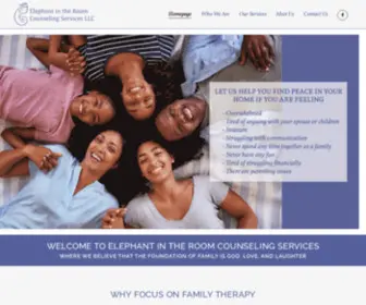 Eitrcounseling.com(Elephant in the Room Counseling Services) Screenshot