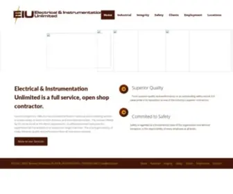 Eiuinc.net(Electrical & Instrumentation Unlimited) Screenshot