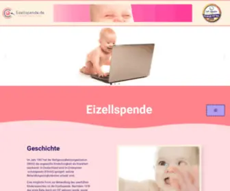 Eizellspende.de(Wir sind Deine Kinderwunsch) Screenshot