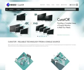 Eizo-OR.com(CuratOR) Screenshot