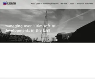 Ejadah.com(Real Estate Asset Management Company) Screenshot