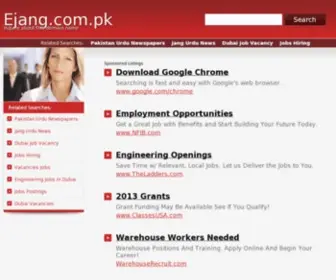 Ejang.com.pk(Ejang) Screenshot