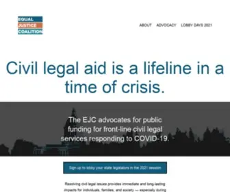 EJC.org(Equal Justice Coalition) Screenshot