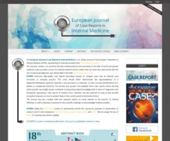 Ejcrim.com(European Journal of Case Reports in Internal Medicine) Screenshot