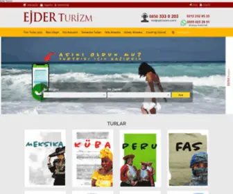 Ejderturizm.com.tr(Küba turu) Screenshot