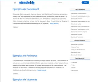 Ejemplosde.com(Ejemplos de) Screenshot